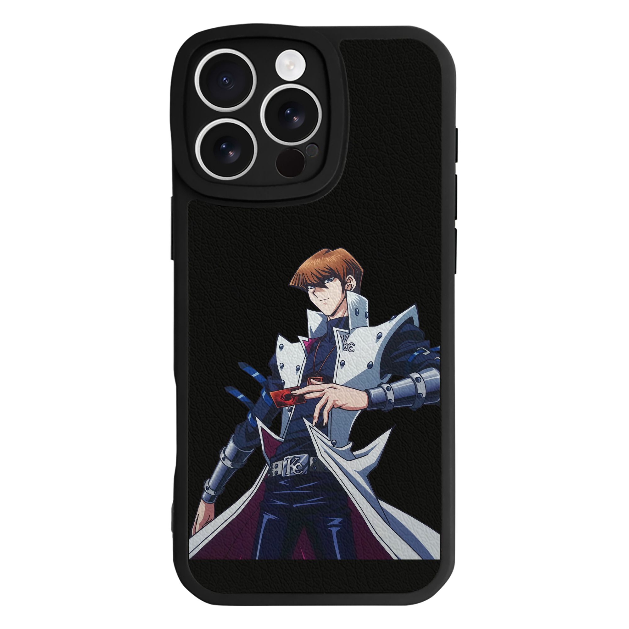 遊☆戯☆王 Yu-Gi-Oh! 【iPhone 16シリーズ対応】シリコンスマホケース（レザー調） 材質：シリコン